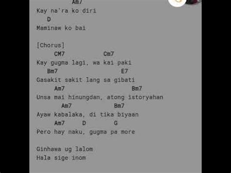 gugma pa more lyrics|GUGMA PA MORE Chords .
